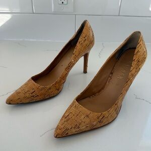 Ralph Lauren Adena Cork Pumps